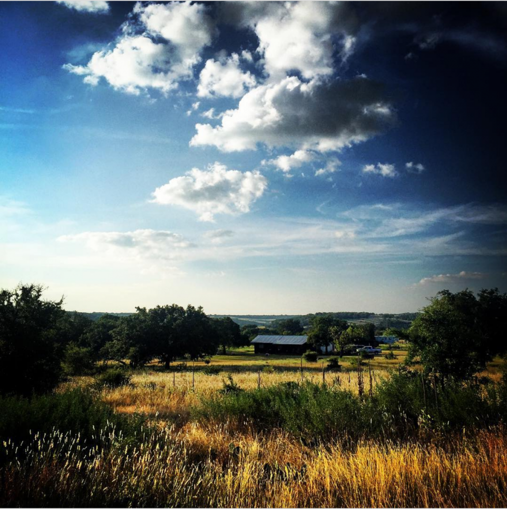 The cabin at the ranch